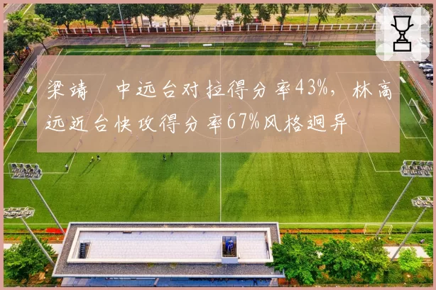 梁靖崑中远台对拉得分率43%，林高远近台快攻得分率67%风格迥异